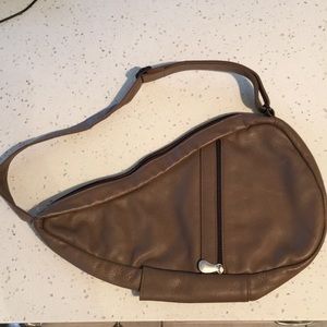 Ameribag Brown Leather Shoulder Bag